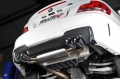 Secondary catback výfuk Milltek BMW 1-Series E82 M Coupe (11-12) - verze s rezonátorem - koncovka leštěné (homologace)