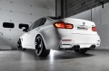 Catback výfuk Milltek BMW 3-Series F80 M3 sedan (14-) - street verze - koncovky titanové (homologace)