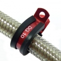 Svorka P Clip / držák hadice - 25,4mm - červená