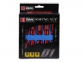 Kolové matice (štefty) D1 Spec závit M12 x 1.25 - červené