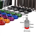 Univerzální podložky na přední kapotu - délka 25mm, závit M6x1.0 - černé