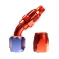 Fitinka koleno 45° D-08 (AN8) 3/4"x16-UNF - cutter-system - šroubovací