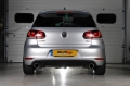Catback výfuk Milltek VW Golf 6 GTi 2.0 TFSI 210PS (09-13) - verze bez rezonátoru - koncovky leštěné 90mm Jet