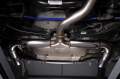 Turboback výfuk Milltek VW Golf 6 GTi 2.0 TFSI 210PS (09-13) - verze bez rezonátoru Race - koncovky černé