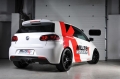 Catback výfuk Milltek VW Golf 6 R 2.0 TSI 270PS (09-13) - verze s rezonátorem Race - koncovky černé