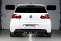 Catback výfuk Milltek VW Golf 6 R 2.0 TSI 270PS (09-13) - verze s rezonátorem - koncovky titanové (homologace)