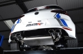 Catback výfuk Milltek VW Golf 7 R 2.0 TSI 300PS (14-16) - verze s rezonátorem Race - koncovky leštěné Oval