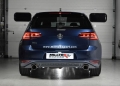 Catback výfuk Milltek VW Golf 7 GTi včetně Performance Pack, Clubsport/S (13-) - hlasitá verze - koncovky leštěné