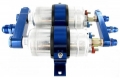 Adaptér pro instalaci dvou palivových pump 044 s duálním držákem a dvěma pumpami Bosch style 044 (0580254044) - vstupní + výstupní