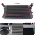 Intercooler kit Seat Leon FR/Cupra/Cupra R / Toledo / Altea 1.8/2.0 TFSi / TSI + 1.9/2.0 TDi - černý