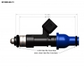 Sada vstřikovačů Injector Dynamics ID1000 pro Nissan SR20DET FWD 11mm