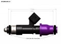 Sada vstřikovačů Injector Dynamics ID1000 pro Ford Falcon XR6