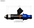 Sada vstřikovačů Injector Dynamics ID725 pro Toyota MR2 Spyder 1ZZ-FE (00-05)