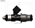 Benzínový vstřikovač Injector Dynamics ID850-48-14 - 885cc