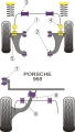 Silentbloky Powerflex Porsche 968 (92-95) / 944 S2 (85-91) Front Wishbone Front Bush (1)