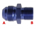 Redukční fitinka D-10 (AN10) 7/8x14-UNF - 1/2-BSP