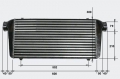 Intercooler FMIC 780 x 300 x 76mm (600 x 300 x 76mm) - výstupy 79mm