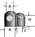 Powerflex univérzální silentblok 300 Series Anti Roll Bar Bush - 32 x 22mm
