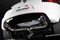 Catback výfuk Milltek VW Scirocco Mk3 R (09-16) - verze bez rezonátoru - koncovky leštěné GT