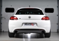 Catback výfuk Milltek VW Scirocco Mk3 GT 2.0TSi 200PS (08-) - R style - koncovky leštěné Oval