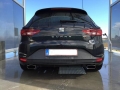 Catback výfuk Milltek Seat Leon 5F ST Cupra 280/290 2.0 TSI (15-) - verze bez rezonátoru - koncovky černé Oval