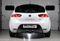 Catback výfuk Milltek Seat Leon 1P Cupra R 2.0 TSI 265PS (10-12) - verze s rezonátorem - koncovky titanové (homologace)