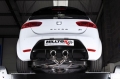 Catback výfuk Milltek Seat Leon 1P Cupra R 2.0 TSI 265PS (10-12) - verze s rezonátorem - koncovky černé (homologace)