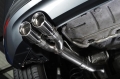 Catback výfuk Milltek Seat Leon 5F FR 2.0 TDI 150 SC 5dv. manual/DSG (13-) - verze s rezonátorem - koncovka černá (homologace)