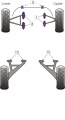 Silentbloky Powerflex TVR S Series Front Upper Wishbone Bush (1)