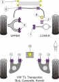 Silentbloky Powerflex VW Transporter T3 / Caravelle / Multivan (80-92) Gearbox Mounting Bush benzín (15)