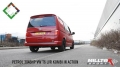 Catback výfuk Milltek VW Transporter T6 LWB 204PS 2.0 TSI 2WD (17-) - verze bez rezonátoru - koncovka černá