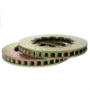 Přední brzdové kotouče D2 Racing 356x32mm - děrované - pevné - šrouby M8 (2009-) |