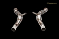 Downpipes se sportovními katalyzátory Innotech (IPE) na Ferrari 488 GTB (15-) - F1 Edition - titanové | High performance parts