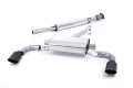 Secondary catback výfuk Milltek Subaru BRZ 2.0 (12-) - verze s rezonátorem - koncovky černé (homologace) | High performance parts