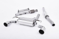 Turboback výfuk Milltek Mitsubishi Lancer Evo 10 X 2.0 Turbo (08-14) - koncovky Raptor 127mm - silniční verze s rezonátorem | High performance parts