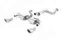 Catback výfuk Milltek Ford Focus Mk2 RS 2.5T 305PS (09-10) - verze s rezonátorem - koncovky leštěné | High performance parts