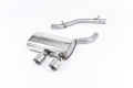 Catback výfuk Milltek VW Golf 5 R32 3.2 V6 (05-09) - verze bez rezonátoru - koncovka leštěná | High performance parts