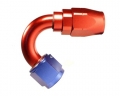 Fitinka koleno 120° D-08 (AN8) 3/4x16-UNF - cutter-system - šroubovací |