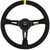 Volant Momo Modell 08 350mm - černý/černý - semiš | High performance parts