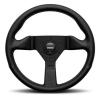 Volant Momo Montecarlo 320mm - černý/černý - kůže | High performance parts
