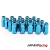 Kolové matice (štefty) Japan Racing JN1 závit M12 x 1.5 - modré (ocelové) | 
