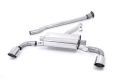 Secondary catback výfuk Milltek Toyota GT86 2.0 (12-) - verze bez rezonátoru - koncovky leštěné | High performance parts