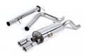 Catback výfuk Milltek Ford Fiesta Mk6 ST180 / ST200 1.6T EcoBoost (13-17) - závodní verze bez rezonátoru - koncovka leštěná | High performance parts
