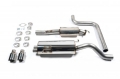 Catback výfuk Milltek Ford Fiesta Mk6 ST180 / ST200 1.6T EcoBoost (13-17) - závodní verze s rezonátorem - koncovka leštěná | High performance parts