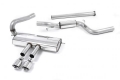 Catback výfuk Milltek Ford Focus Mk3 ST 2.0 EcoBoost kombi/sedan/limousine (12-) - verze semi-resonated - koncovky leštěné | High performance parts