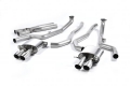 Catback výfuk Milltek BMW 5-Series F10 M5 sedan M TwinPower Turbo V8 (11-16) - koncovky leštěné (homologace) | High performance parts