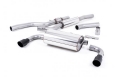 Catback výfuk Milltek BMW 4-Series F32 428i Coupe manual N20 (14-19) - verze s rezonátorem - koncovky dual černé | High performance parts