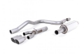 Catback výfuk Milltek Seat Leon 5F FR 2.0 TDI 150 SC 5dv. manual/DSG (13-) - verze s rezonátorem - koncovka titanová (homologace) | High performance parts