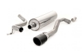 Catback výfuk Milltek VW Up! 1.0 TSI 90PS 5dv. (16-) - verze s rezonátorem - koncovka karbonová (homologace) | High performance parts