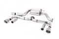 Catback výfuk Milltek VW Beetle A5 2.0 TSI (11-) - verze bez rezonátoru - koncovky titanové | High performance parts